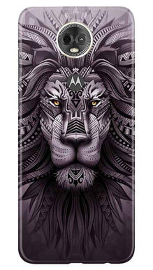 Lion Mobile Back Case for Moto E5 Plus (Design - 315)