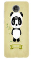 Panda Bear Mobile Back Case for Moto E5 Plus (Design - 317)