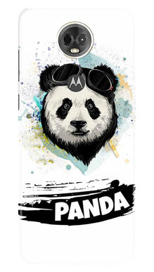 Panda Mobile Back Case for Moto E5 Plus (Design - 319)