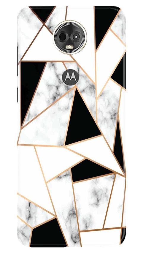 Marble Texture Mobile Back Case for Moto E5 Plus (Design - 322)
