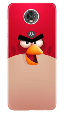 Angry Bird Red Mobile Back Case for Moto E5 Plus (Design - 325)