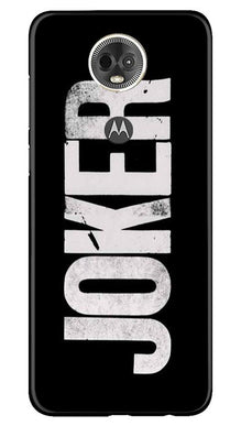 Joker Mobile Back Case for Moto E5 Plus (Design - 327)