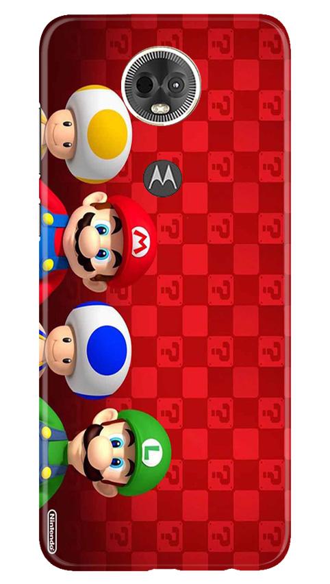 Mario Mobile Back Case for Moto E5 Plus (Design - 337)