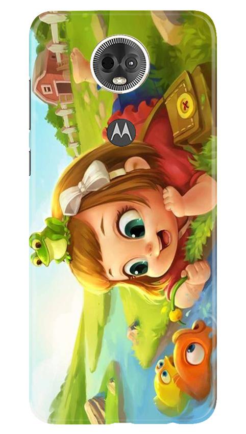 Baby Girl Mobile Back Case for Moto E5 Plus (Design - 339)