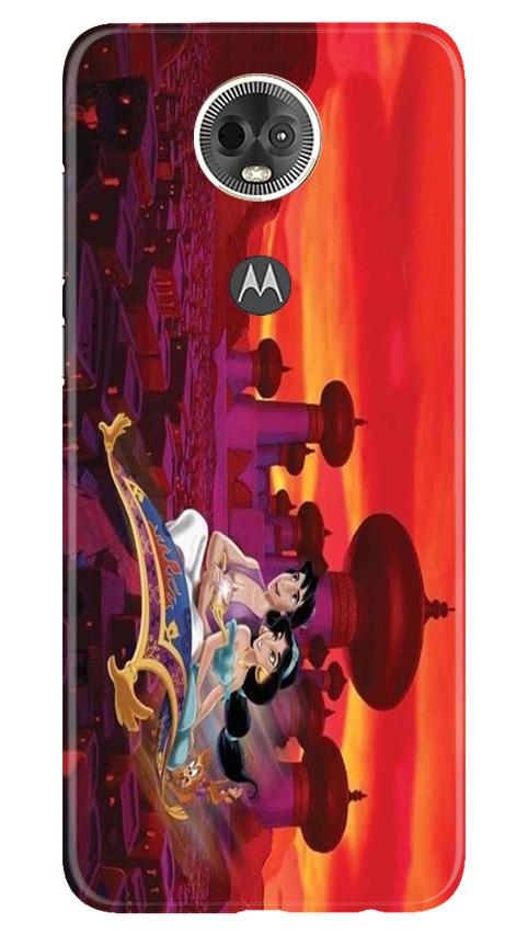 Aladdin Mobile Back Case for Moto E5 Plus (Design - 345)