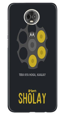 Sholay Mobile Back Case for Moto E5 Plus (Design - 356)