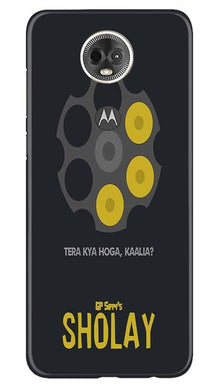 Sholay Mobile Back Case for Moto E5 Plus (Design - 356)