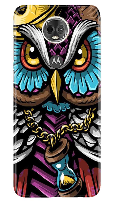Owl Mobile Back Case for Moto E5 Plus (Design - 359)