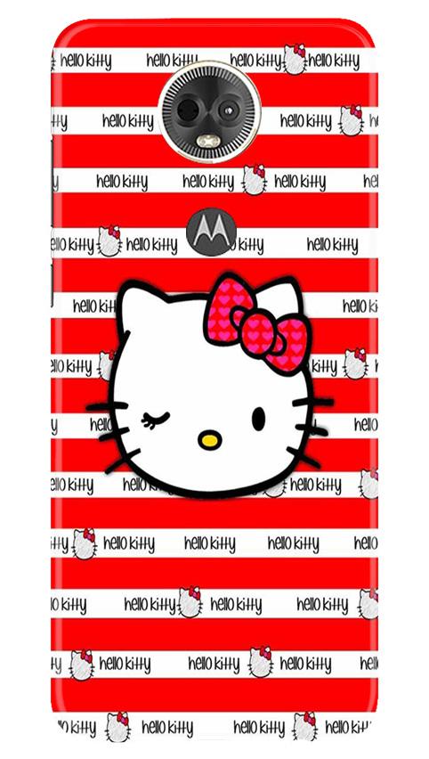 Hello Kitty Mobile Back Case for Moto E5 Plus (Design - 364)