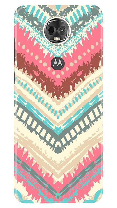 Pattern Mobile Back Case for Moto E5 Plus (Design - 368)