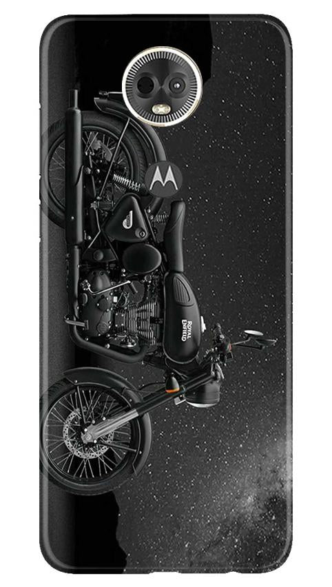 Royal Enfield Mobile Back Case for Moto E5 Plus (Design - 381)