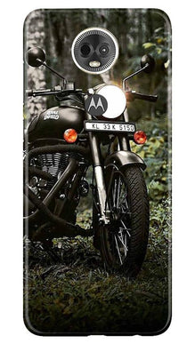 Royal Enfield Mobile Back Case for Moto E5 Plus (Design - 384)