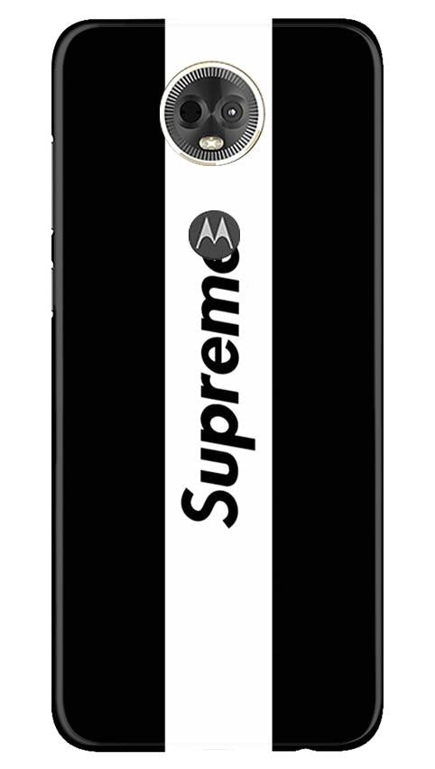 Supreme Mobile Back Case for Moto E5 Plus (Design - 388)