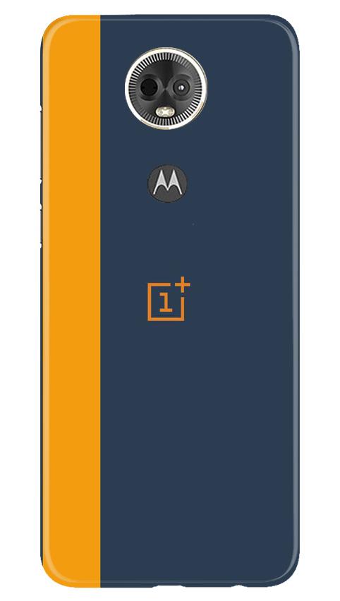 Oneplus Logo Mobile Back Case for Moto E5 Plus (Design - 395)
