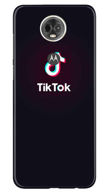 Tiktok Mobile Back Case for Moto E5 Plus (Design - 396)