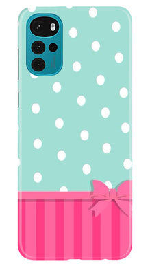 Gift Wrap Mobile Back Case for Moto G22 (Design - 30)