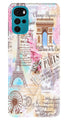 Paris Eiftel Tower Case for Moto G22