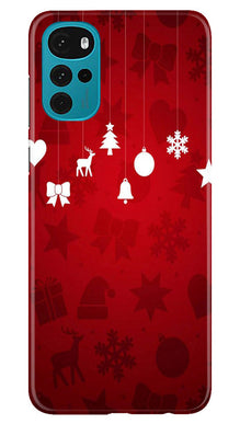 Christmas Mobile Back Case for Moto G22 (Design - 78)