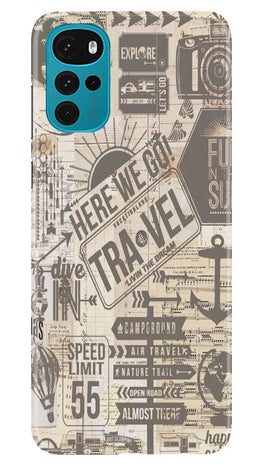 Travel Case for Moto G22(Design - 104)