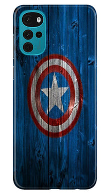 Captain America Superhero Mobile Back Case for Moto G22  (Design - 118)