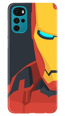 Iron Man Superhero Mobile Back Case for Moto G22  (Design - 120)