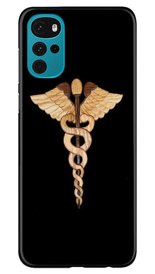 Doctor Logo Mobile Back Case for Moto G22  (Design - 134)