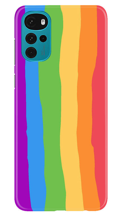 Multi Color Baground Case for Moto G22  (Design - 139)