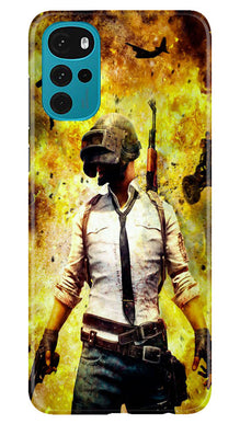 Pubg Mobile Back Case for Moto G22  (Design - 149)