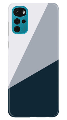 Blue Shade Mobile Back Case for Moto G22 (Design - 151)