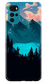 Mountains Case for Moto G22 (Design - 155)