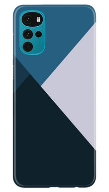 Blue Shades Mobile Back Case for Moto G22 (Design - 157)