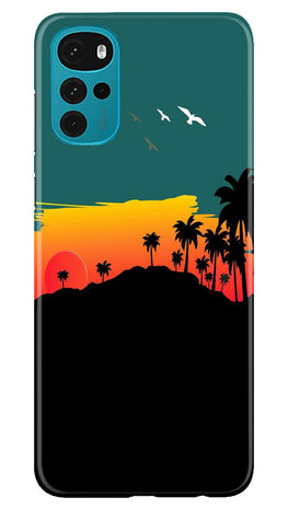 Sky Trees Case for Moto G22 (Design - 160)