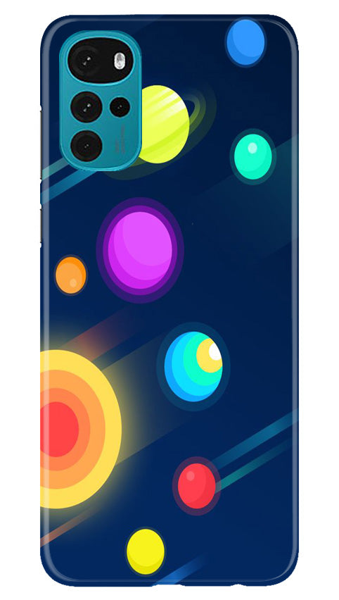 Solar Planet Case for Moto G22 (Design - 166)
