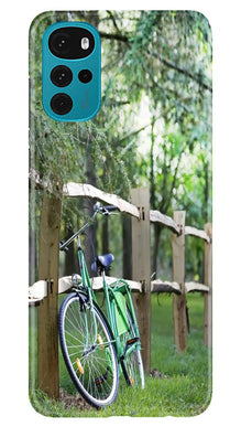 Bicycle Mobile Back Case for Moto G22 (Design - 177)