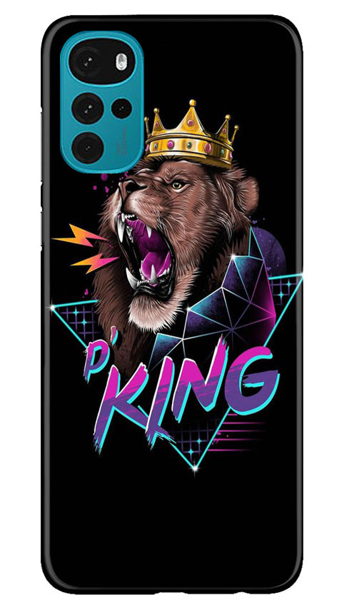 Colorful Square Case for Moto G22 (Design No. 187)