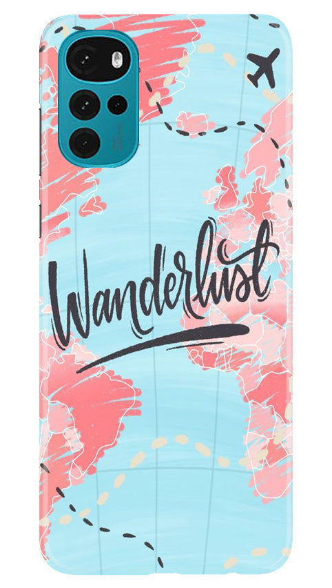 Red Heart Cycle Case for Moto G22 (Design No. 191)