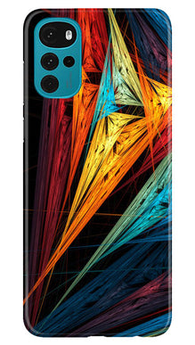 Modern Art Mobile Back Case for Moto G22 (Design - 197)