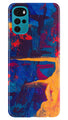 Modern Art Case for Moto G22 (Design No. 206)