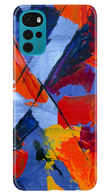 Modern Art Mobile Back Case for Moto G22 (Design - 208)
