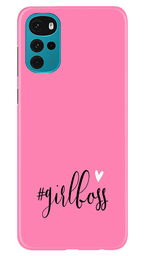 Girl Boss Black Case for Moto G22 (Design No. 237)
