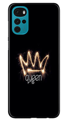 Girl Boss Pink Mobile Back Case for Moto G22 (Design - 238)