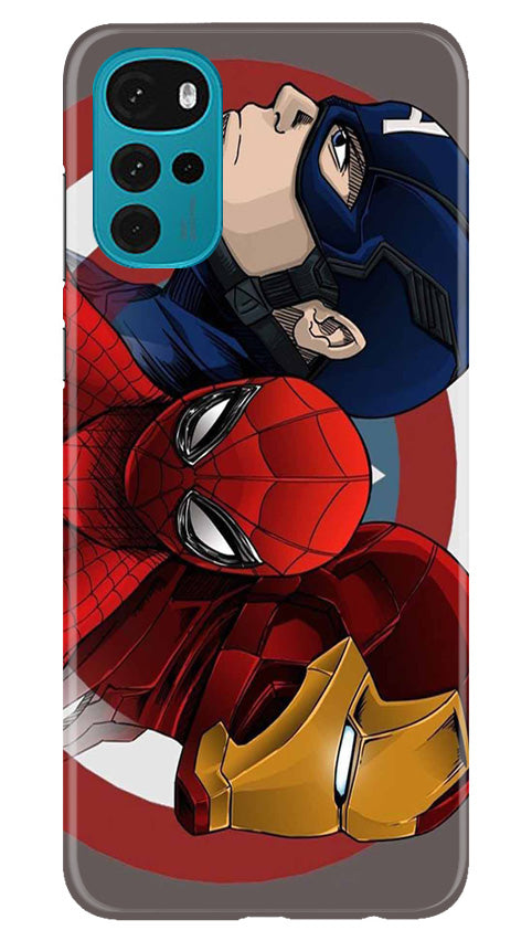 Marble Texture Mobile Back Case for Moto G22 (Design - 272)