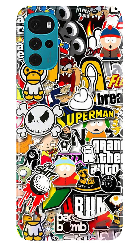 Panda Mobile Back Case for Moto G22 (Design - 281)