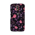 Rose Pattern Case for Moto G4 Plus
