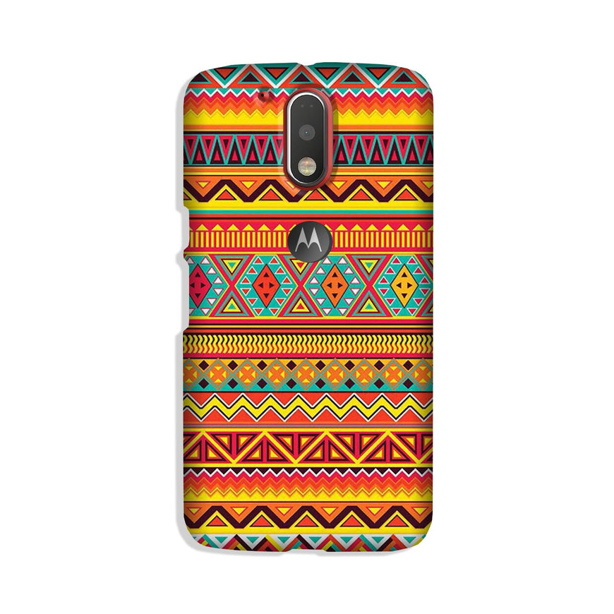 Zigzag line pattern Case for Moto G4 Plus