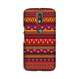 Zigzag line pattern2 Case for Moto G4 Plus