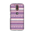 Zigzag line pattern3 Case for Moto G4 Plus