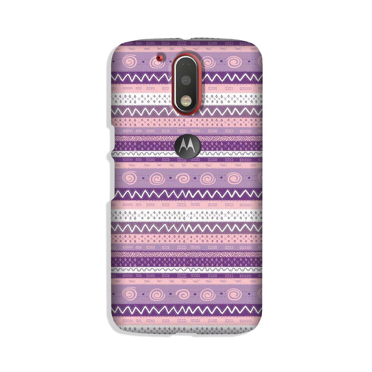 Zigzag line pattern3 Case for Moto G4 Plus