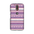 Zigzag line pattern3 Case for Moto G4 Plus