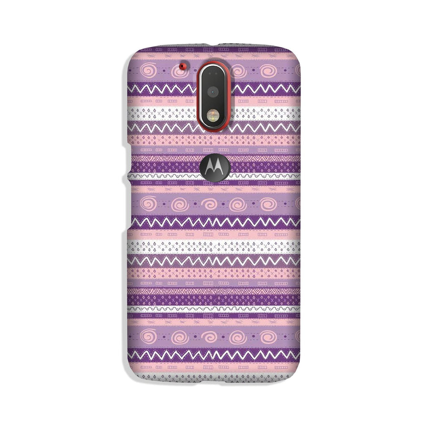 Zigzag line pattern3 Case for Moto G4 Plus